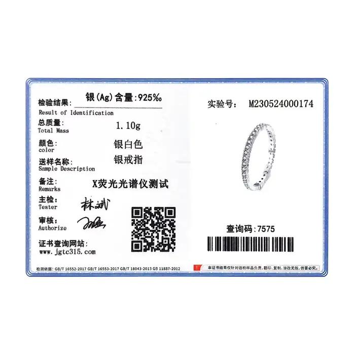 MODIAN 925 en argent Sterling classique étincelant Zircon mariage bague de fiançailles promesse bagu