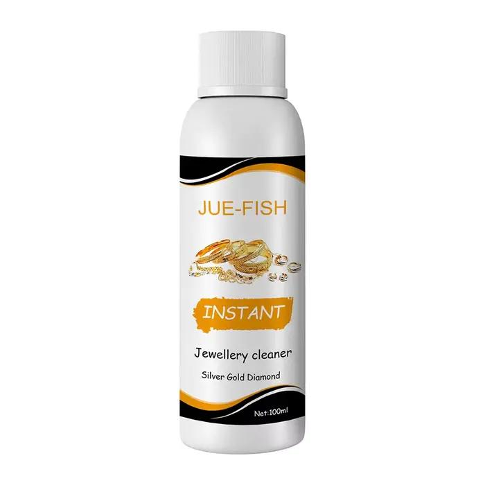 Nettoyant pour bijoux en argent, 100ml, pour collier, bague, liquide de polissage propre, soin des b
