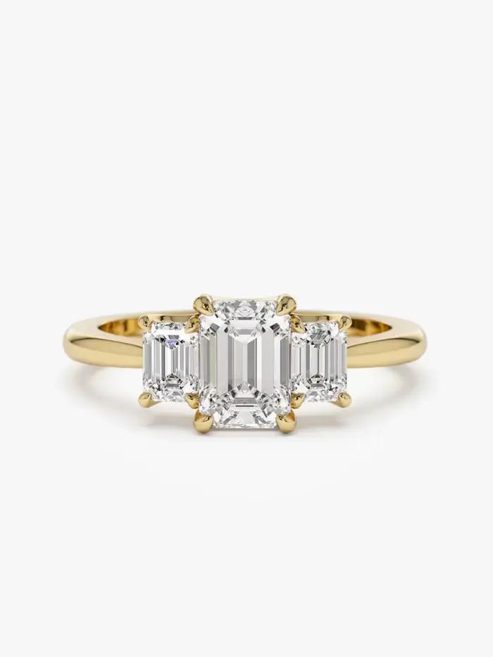 Bague en argent Sterling 925 pour femmes, magnifique bague rectangulaire brillante en Zircon, fiança