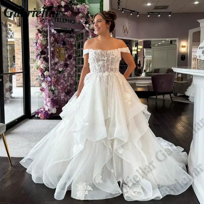 Gabriellar à la mode une ligne robe de mariée femme