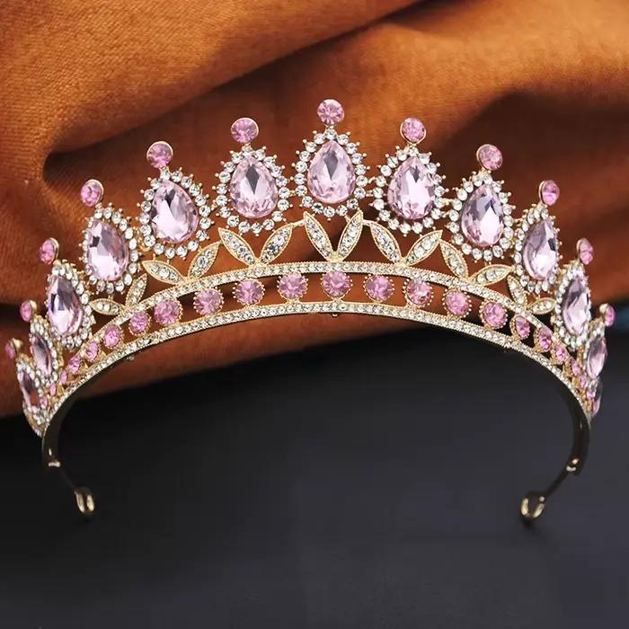 Couronne de diadème de princesse pour femme