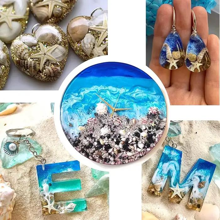 Coquillages marins mélangés de 250 à 200 g, décorations de mariage, thème plage, décorations de maison, décorations d'aquarium