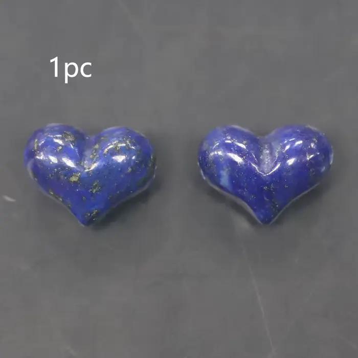 Pierres naturelles sculptées en forme de cœur pour bijoux personnalisés mariage fiançailles anniversaires occasions spéciales