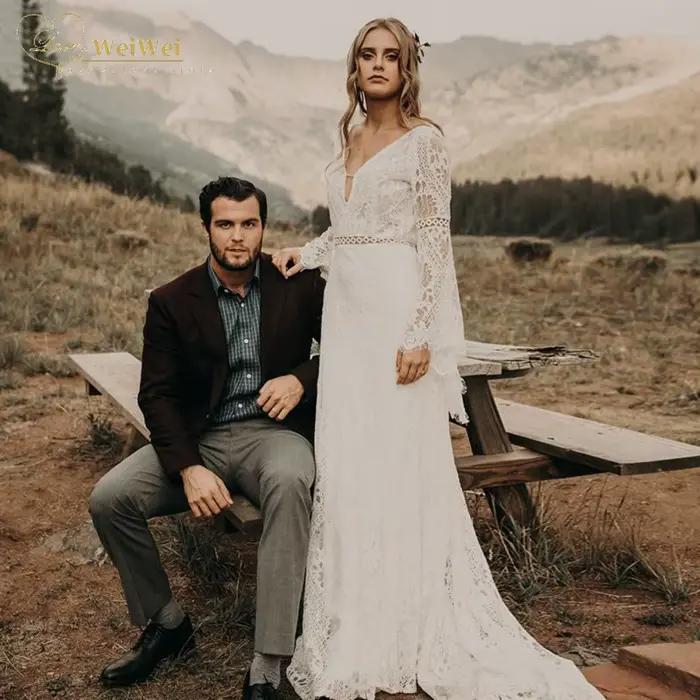 Robe De mariée bohème élégante