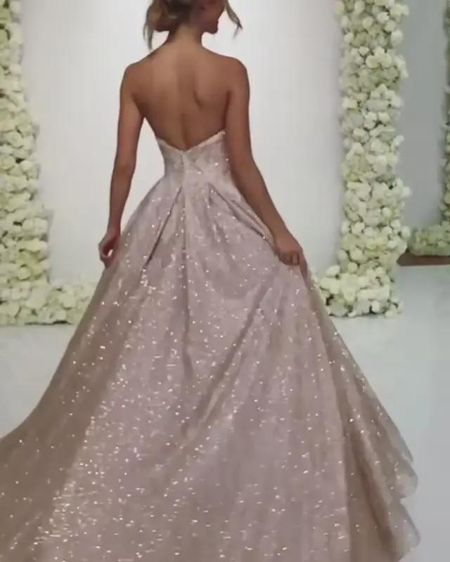 Robes de mariée princesse brillantes personnalisées