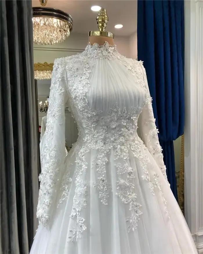 Robe De mariée musulmane élégante