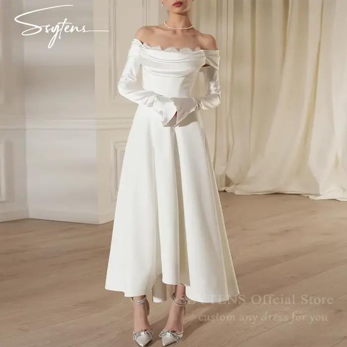 Robe de Mariée Chic en Satin