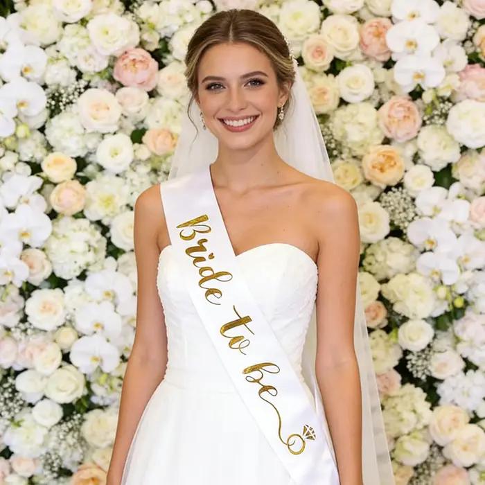 Écharpe « Future Mariée » pour enterrement de vie de jeune fille
