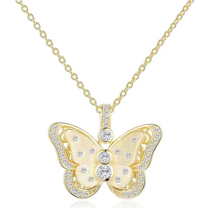WUIHA – collier avec pendentif en argent Sterling 100% 925