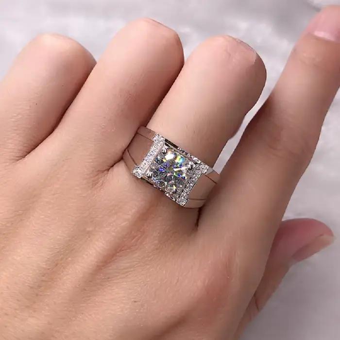 Buyee – bague de mariage en argent Sterling 925 pour hommes