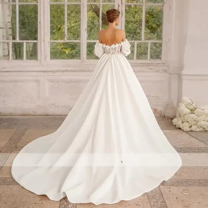 Robe de mariée princesse personnalisée coupe A-line