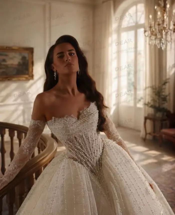 Robes de mariée de luxe pour femmes