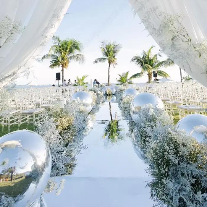 Tapis miroir pour scène de mariage