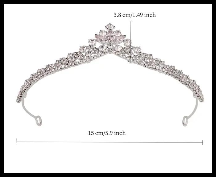 Couronne diadème de princesse pour femmes et filles