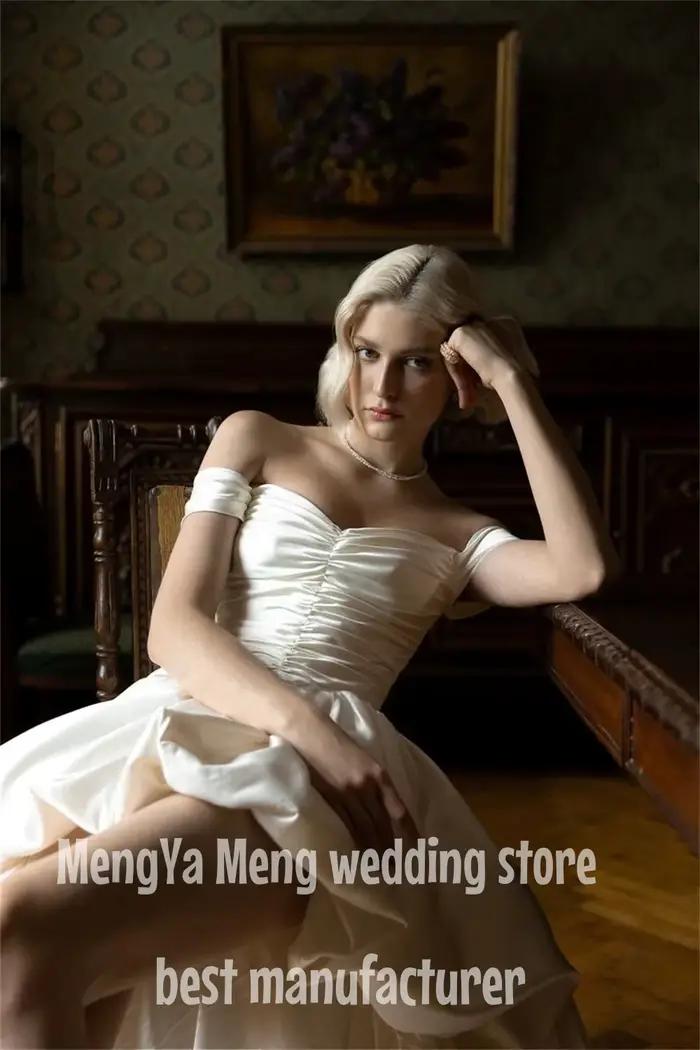 Robe de mariée Vintage en Satin