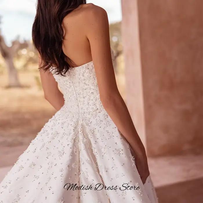 Robe De mariée élégante en Satin