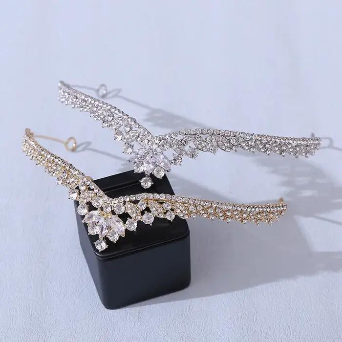 Couronne diadème de princesse pour femmes et filles