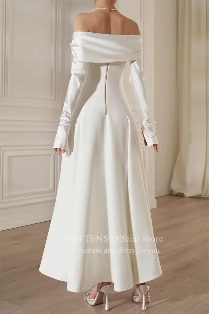 Robe de Mariée Chic en Satin