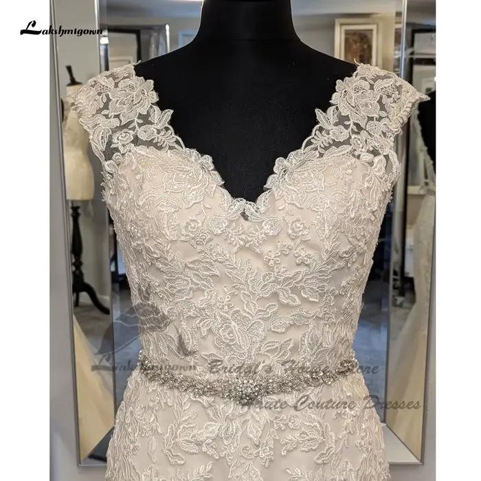 Robe de mariée sirène vintage en dentelle