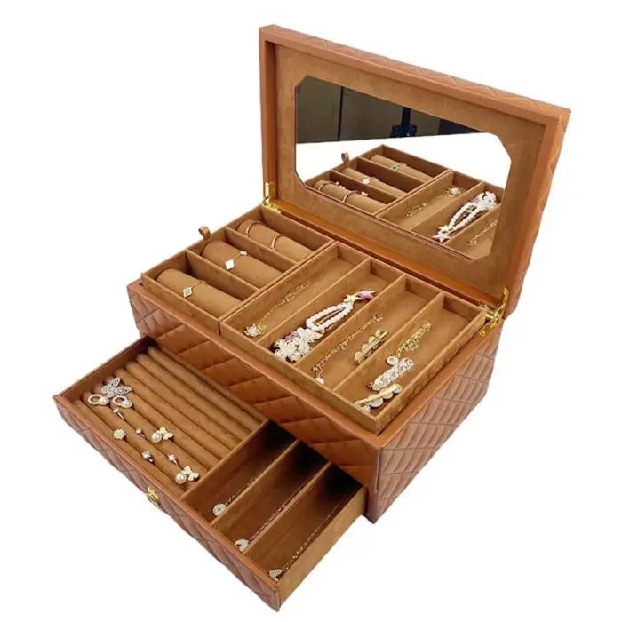 Boîte à bijoux de luxe