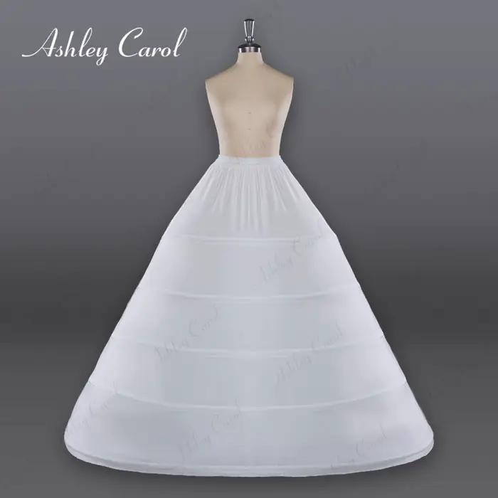 Jupon en mousseline et organza avec train cathédrale pour robes de mariée, ajustement réglable, pour femmes enceintes et occasions spéciales