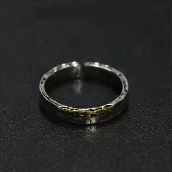Bague en argent regardé 925 pour homme