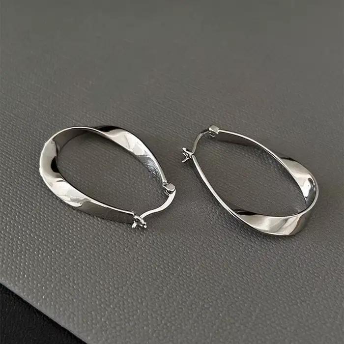 Boucles d'oreilles en argent 925 pour femmes et filles
