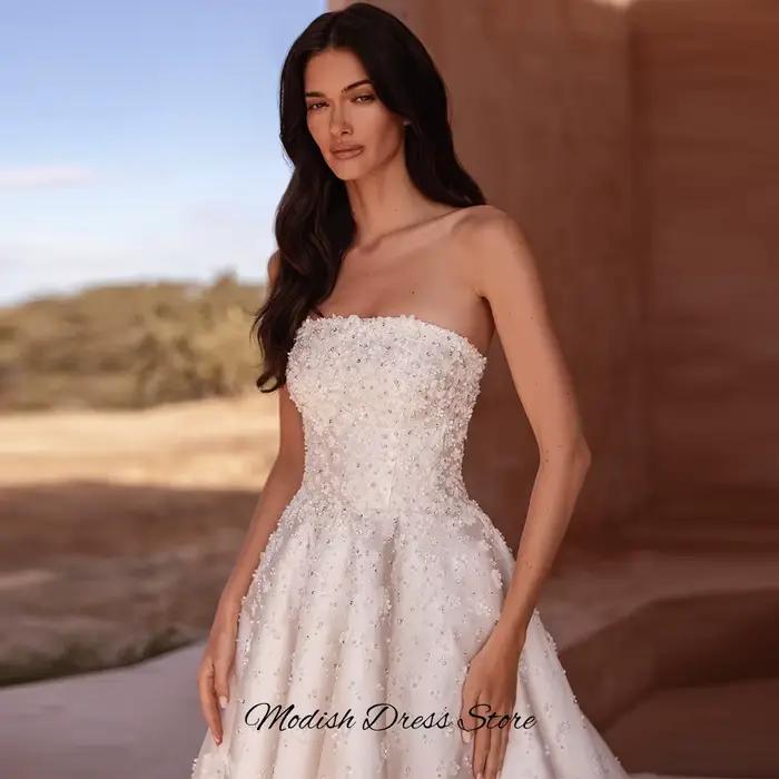 Robe De mariée élégante en Satin