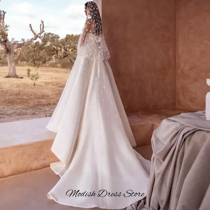 Robe De mariée élégante en Satin