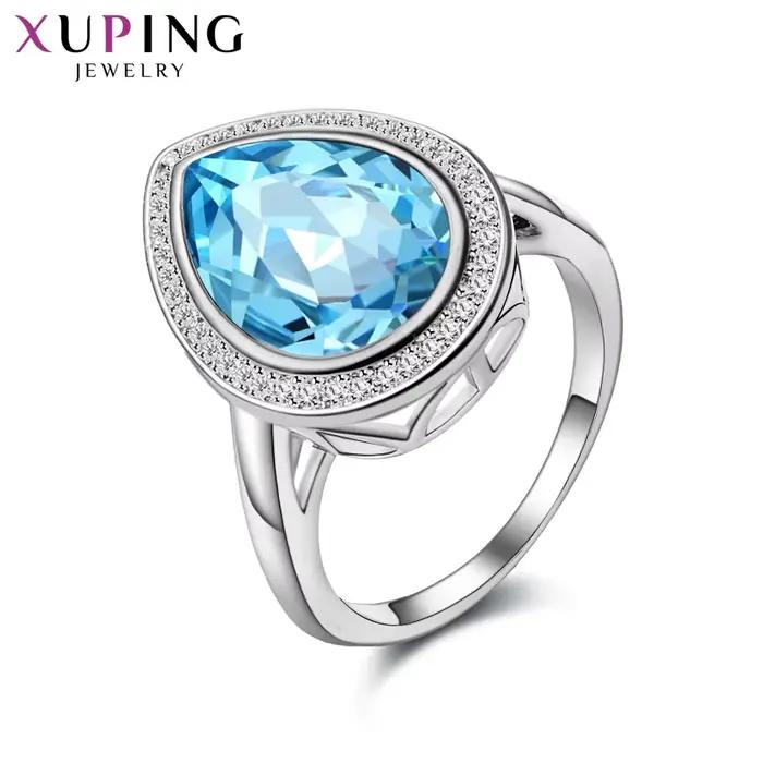 Xuping-Bague en cristal de haute qualité pour femme, bijoux à la mode, cadeau de mariage, offre spéc