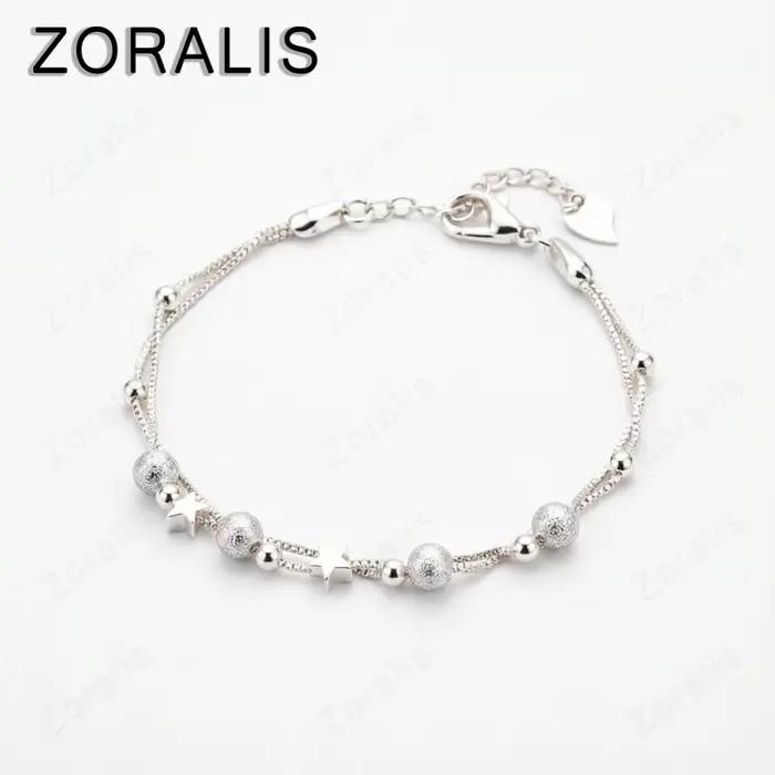 Bracelets en or 18 carats avec de magnifiques étoiles pour femmes, bijoux fins de créateur, pour les