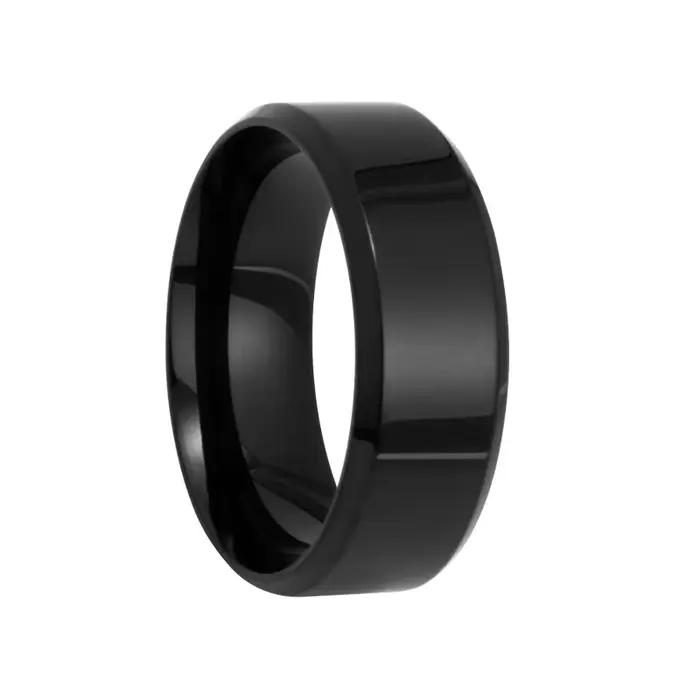 Bague en Tungstène Classique pour Homme et Femme, 6 Couleurs, 8mm, Surface Brossée, en Acier Inoxyda