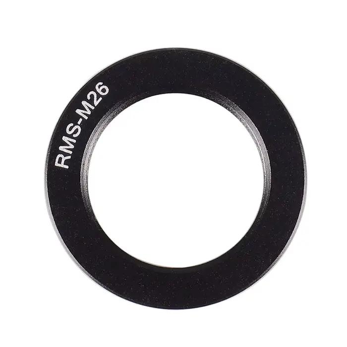 Anneau adaptateur d'objectif de microscope, filetage interne RMS vers filetage externe M26/M42/M39/M