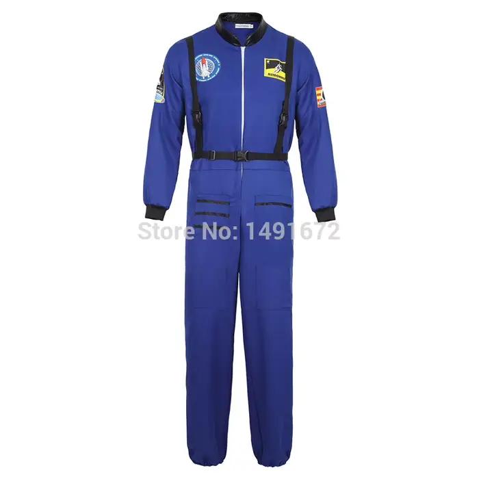 Combinaison d'astronaute pour adultes, costume de vol pour halloween, cosplay, salopette une pièce p
