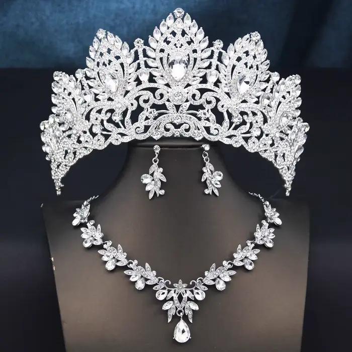 Parures de bijoux de mariée en 11 couleurs