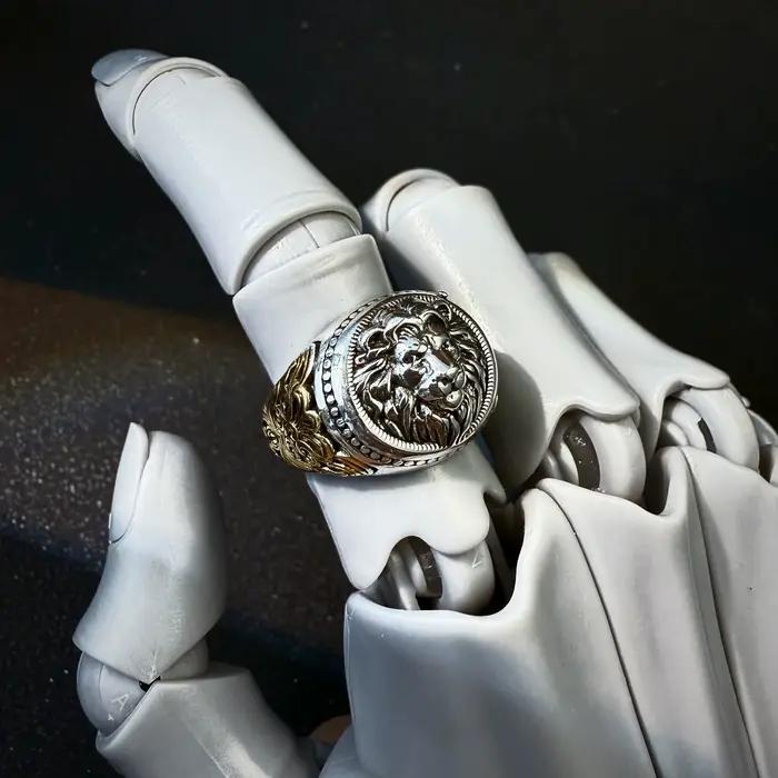Bague ouverte réglable pour hommes