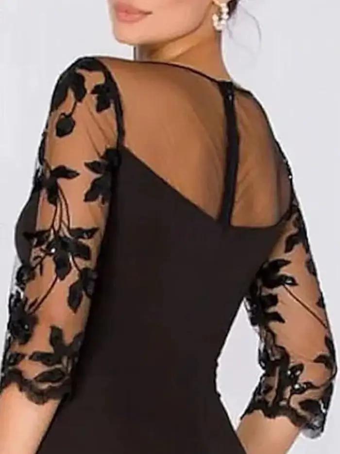 Robe de soirée élégante en satin sur mesure