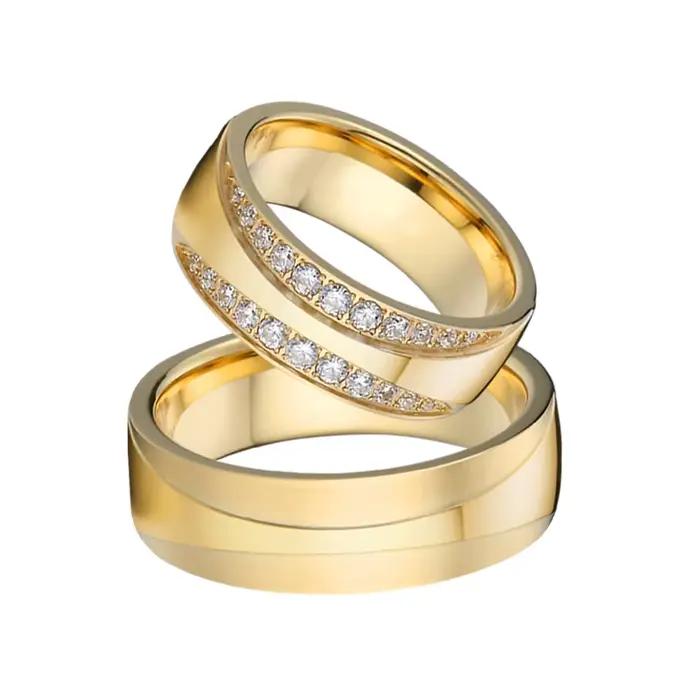 Bagues de fiançailles de mariage pour Couple