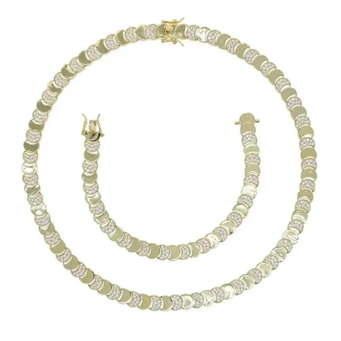 Nouvel Arrivage : Parure de Bijoux de Soirée Dorée
