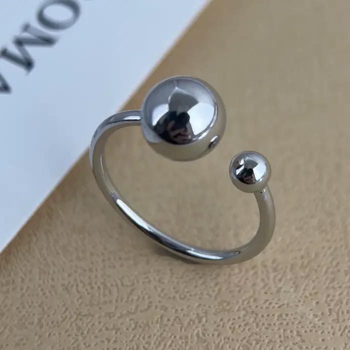 Bague en argent Sterling 925 alliance de mariage classique vintage pour femmes occasions spéciales célébration d'amour romantique intemporel