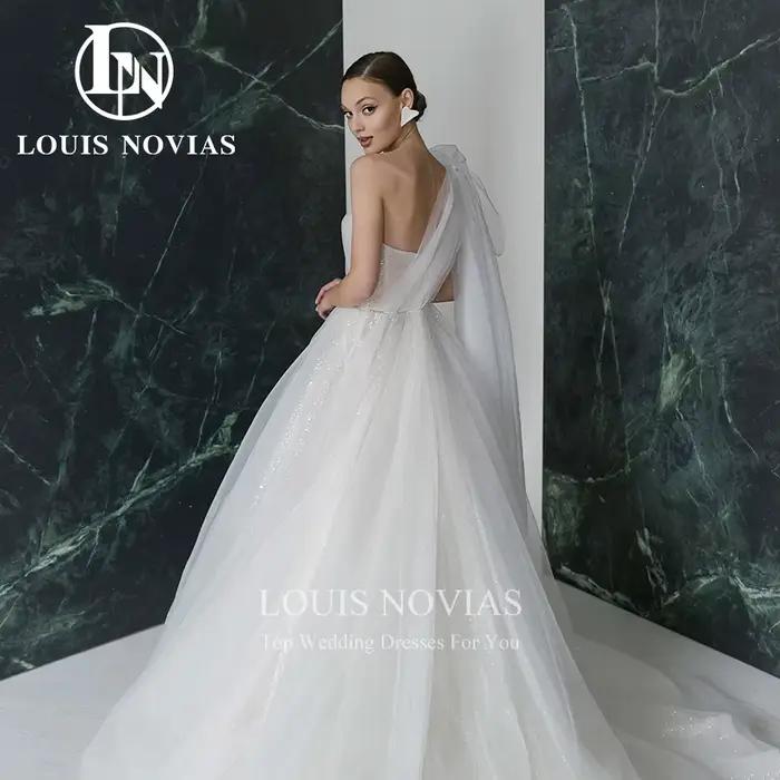 Modiis Novias-Robe de mariée princesse en tulle brillant