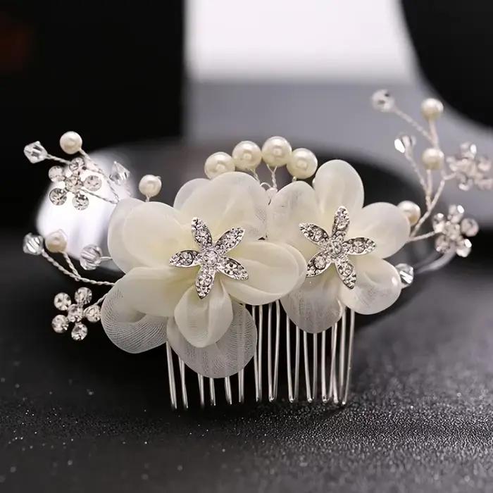 Peigne à cheveux de mariage