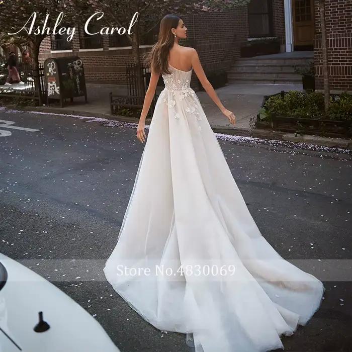Ashley Carol-Robe de mariée bohème pour femme
