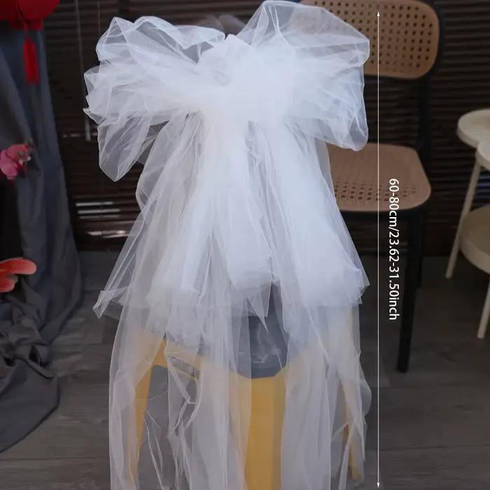Voile de mariée multicouche avec peigne à cheveux