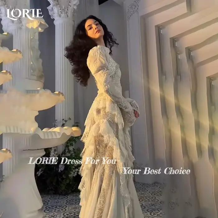 LORIE – robe de mariée sirène en dentelle pour femmes