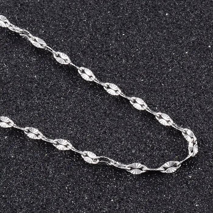 Collier en acier inoxydable pour femmes