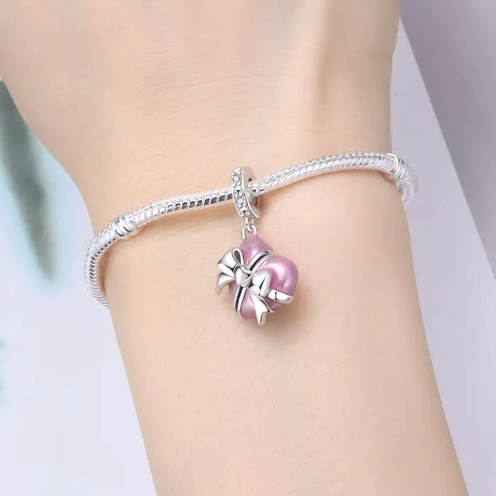 PANPOKI Breloques en argent sterling 925