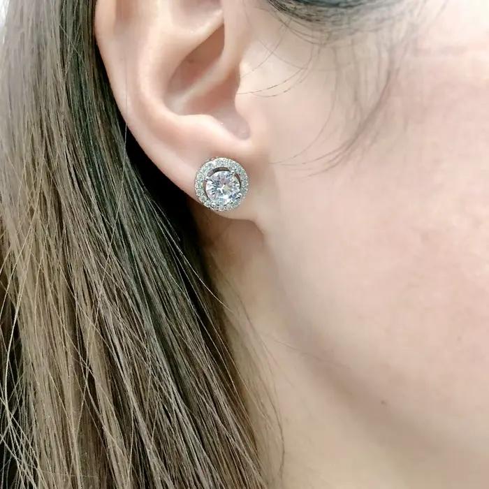 Kinel – ensemble de bijoux en or Zircon 18 carats
