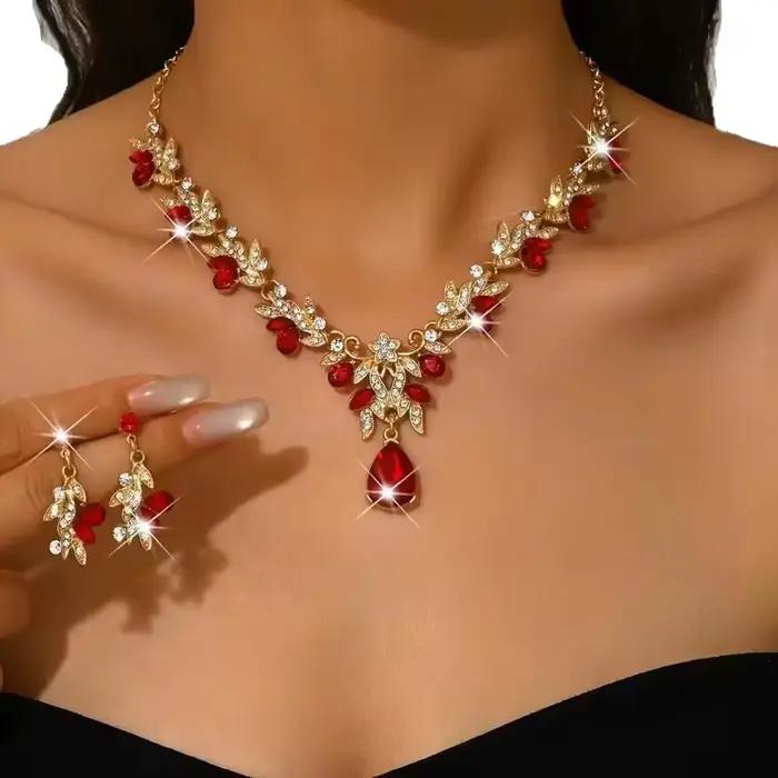 Parure de bijoux pour robe de mariée : Couronne