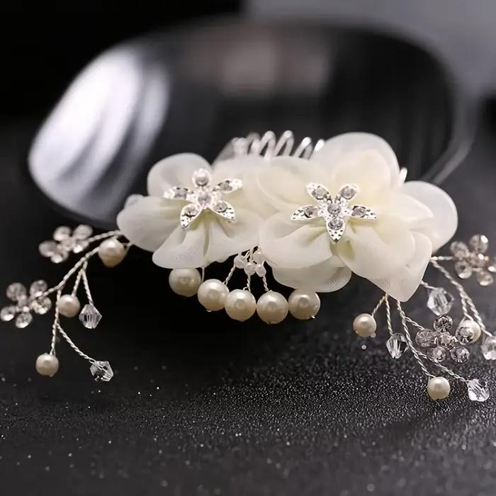 Peigne à cheveux de mariage